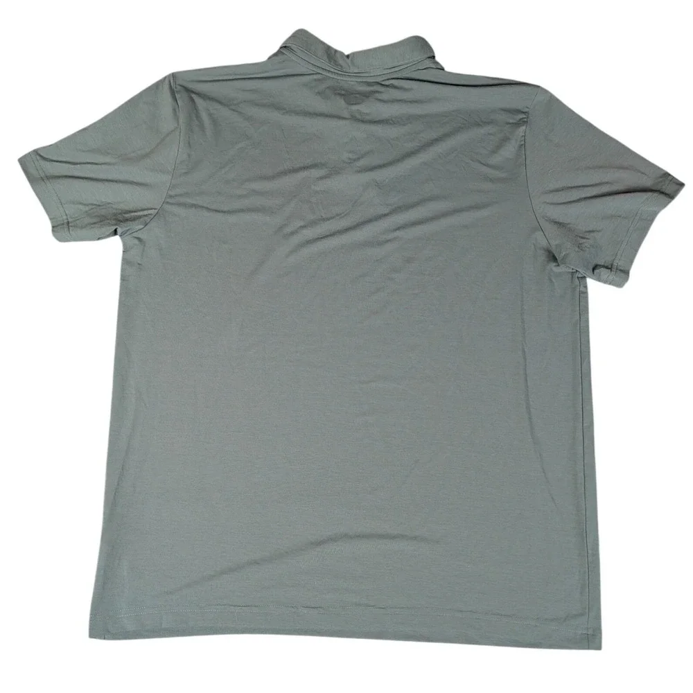 The North Face Mens FlashDry-XD Polo Shirt Sage Green Short Sleeve XL